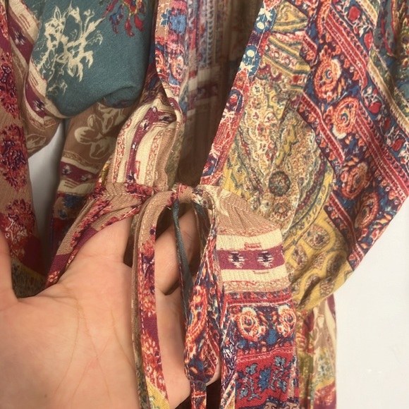 Gimmicks By BKE Patchwork Kimono Duster - Picture 8 of 13